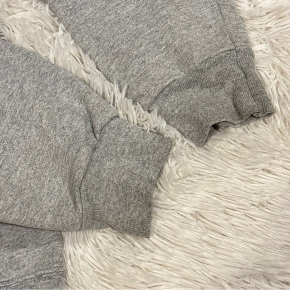 Thrasher Skateboards Flame Fire Heather Grey Logo Hoodie Sweatshirt Mens Small - Picture 8 of 10